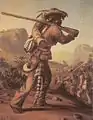 Mfengu als Soldat der Kapkolonie