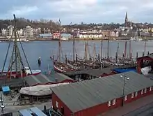 1991 rekonstruierter Flensburger Hafenkran im Museumshafen (2007)