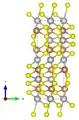 mit Blickrichtung parallel zur a-Achse