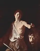 Caravaggio:David mit dem Haupte Goliaths, 1605/1606