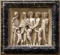 Michelozzo, Relief vom Grabmonument für Bartolomeo Aragazzi in Montepulciano, um 1435