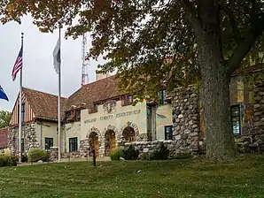 Das Midland County Courthouse in Midland, seit 1986 im NRHP gelistet