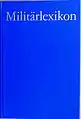 Militärlexikon, Umschlagtitel, 1973
