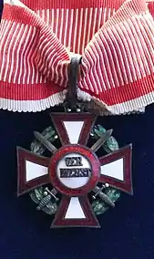 Militärverdienstkreuz II. Klasse mit Kriegsdekoration