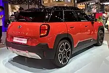 Mini Aceman (J01), Heckseitenansicht