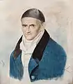 Vermutlich Graf August Wilhelm Rehberg um 1829