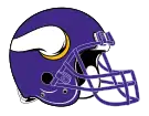 Helm der Minnesota Vikings
