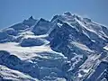 Gipfelaussicht vom Augstbordhorn auf die Mischabelgruppe