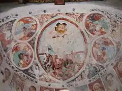 Kalotte mit Christus und den Evangelisten