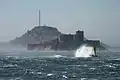 Mistral über der Insel Château d’If vor Marseille