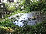 Fels Kagami-iwa in Kamikawa