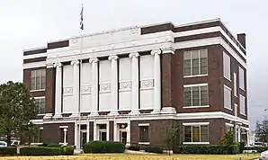 Das Mitchell County Courthouse in Colorado City