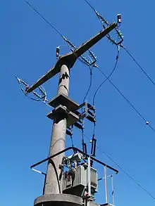 Spannbetonmast