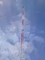 Spitze des Sendemastes