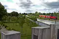 Mittlerer Ring in Bereich Wahren (Travniker Straße)
