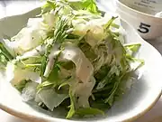 „Mizuna-Daikon-Salat“, 2007