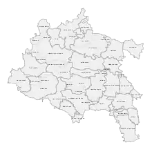 Markungen Bolheim, Ugenhof und Anhausen im Oberamt Heidenheim um 1860
