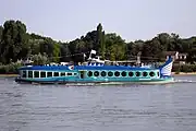 Die Moby Dick vor Köln-Rodenkirchen (Juni 2009)