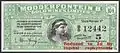 Dividendencoupon der Modderfontein B. Gold Mines Limited, etwa 1900