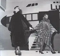 Nerz. Unbekannter Designer, Pelzkonfektion Bundesrepublik (1980)