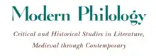 Logo von Modern Philology