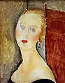 Amedeo Modigliani:Portrait de Germaine Survage