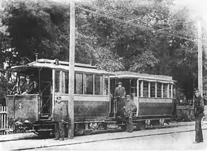 SB Tw 2 mit Beiwagen