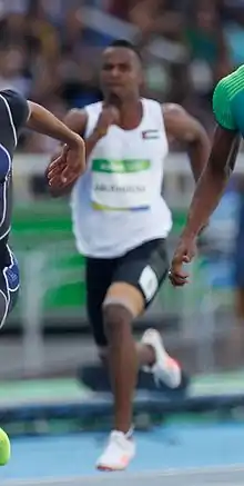 Mohammed AbukhousaRang sieben in 21,36 s
