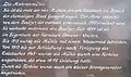 Infotafel am Hofeingang
