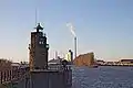 Der Turm und das gegenüber liegende Molenfeuer