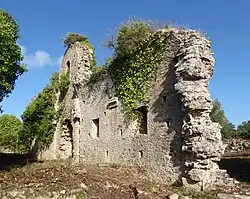 Die Klosterruine in Methoni, genannt Agios Leon