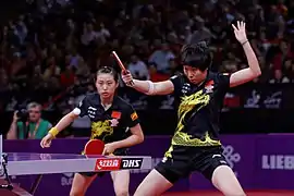 Frauen-Doppel im WM-Finale 2013