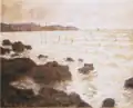 Claude Monet:Fischgrund bei Pourville