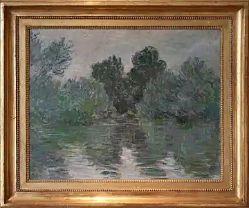 Claude Monet, ein Arm der Seine in der Nähe von Vétheuil (1878), Öl auf Leinwand.