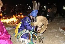 Mongolischer Schamane
