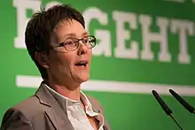 Monika Heinold auf dem Landesparteitag von Bündnis 90/Die Grünen Schleswig-Holstein in Neumünster