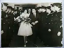 Hochzeit Monika Krause und Marinekapitän Jesús Jiménez