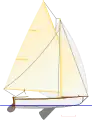 Segelriß Monotyp 1924 (Entwurf: Gaston Grenier)