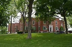 Das Monroe County Courthouse in Waterloo