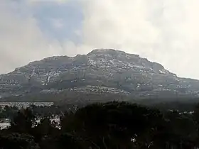Blick aus Richtung Campus der Universität von Marseille