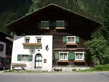 Altes Montafonerhaus in Partenen