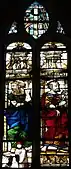 Fenster 102: Apostel Andreas und Petrus