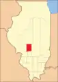 Das Montgomery County von seiner Gründung im Jahr 1821 bis 1827