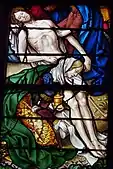 Fenster 4, Beweinung Jesu