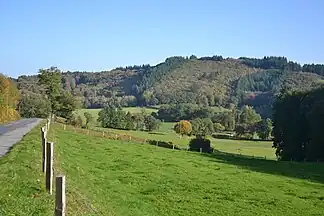 Die Monts d’Ambazac bei Razès