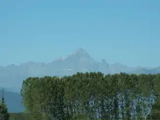 Cottische Alpen mit dem Monte Viso