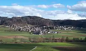 Blick auf Moosleerau