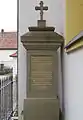 Grabstein des Andreas von Mooz