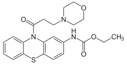 Struktur von Moricizin