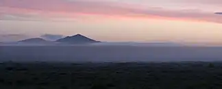 Die Wet Mountains im Nebel